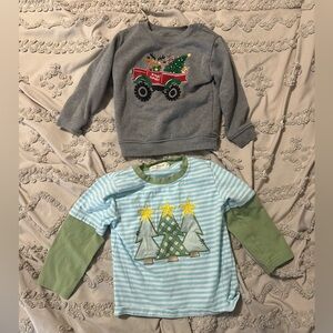 Boy bundle Christmas tops